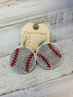 Baseball Sparkle earrings